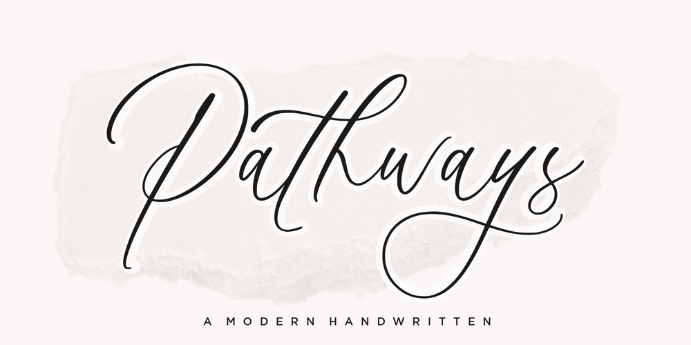 Pathways font