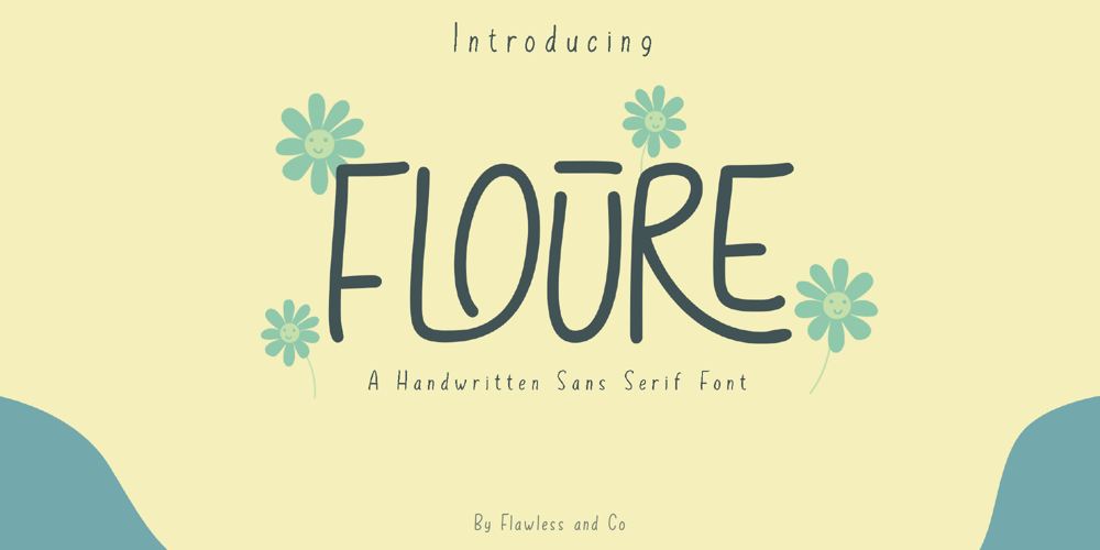 Floure font