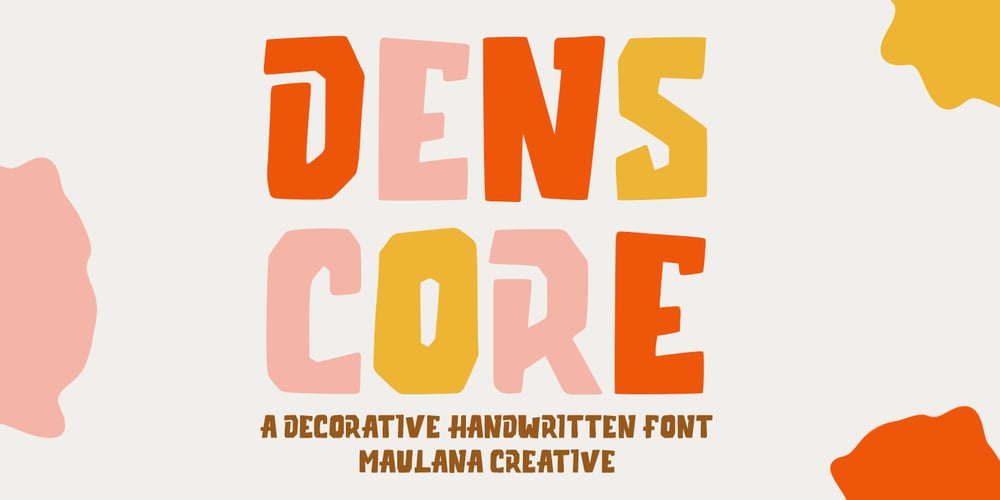 Denscore font