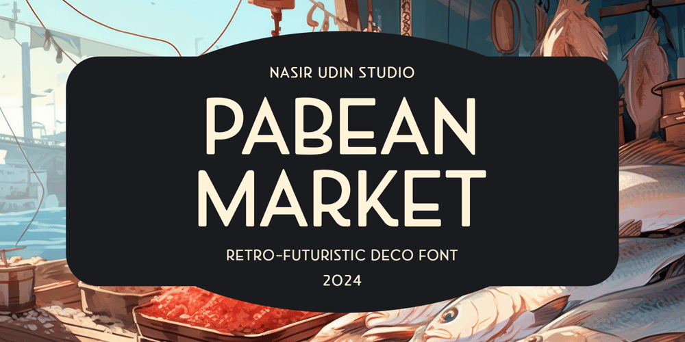 Pabean Market font
