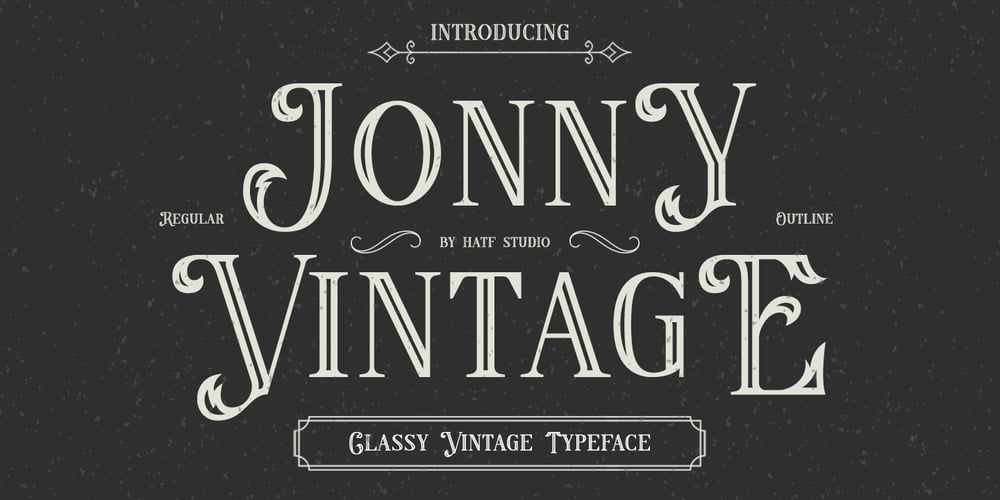 Jonny font