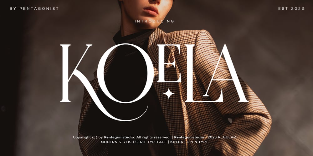 Koela PS font