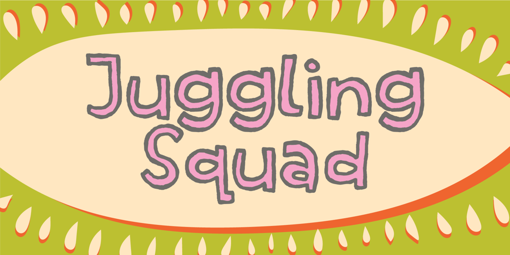 Juggling Squad font