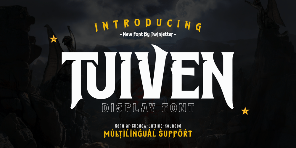 Tuiven font