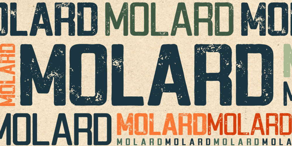 Molard Two font