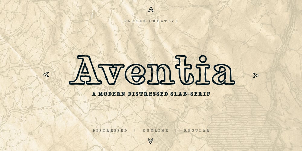 Aventia Serif font