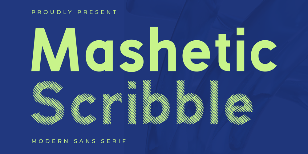 Mashetic Scribble font