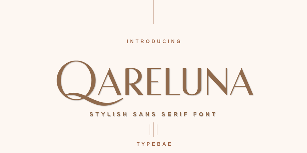 Qareluna font