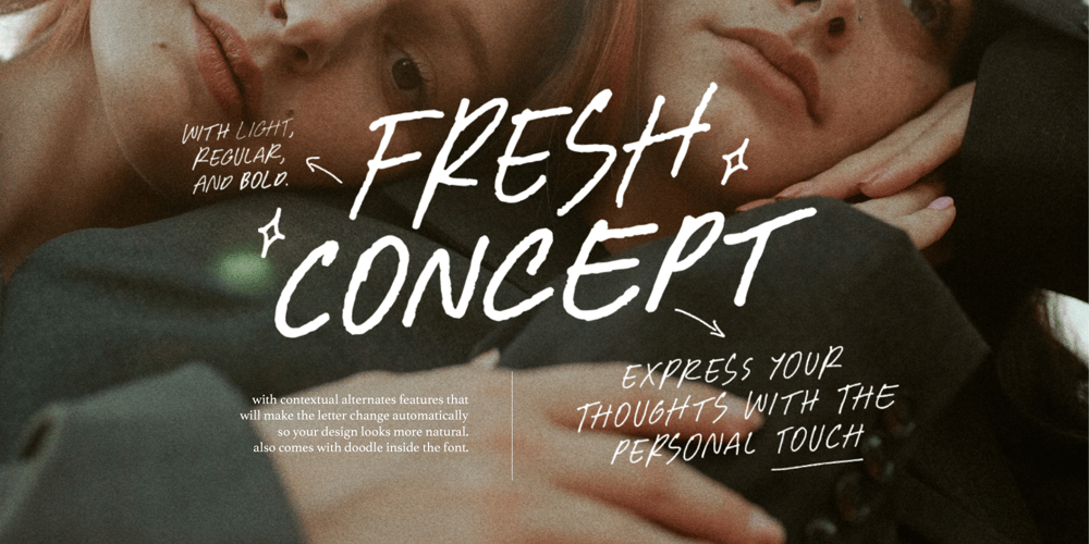 Fresh Concept font