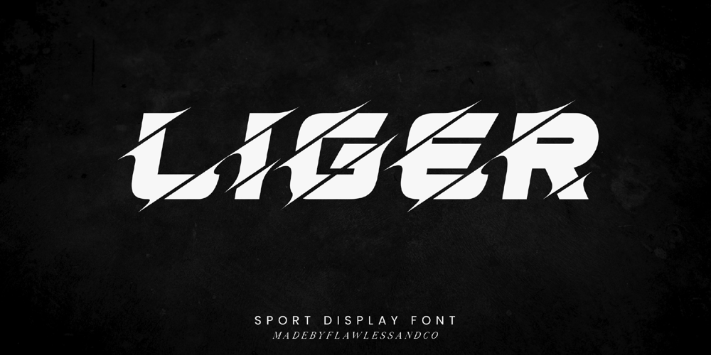 Liger font