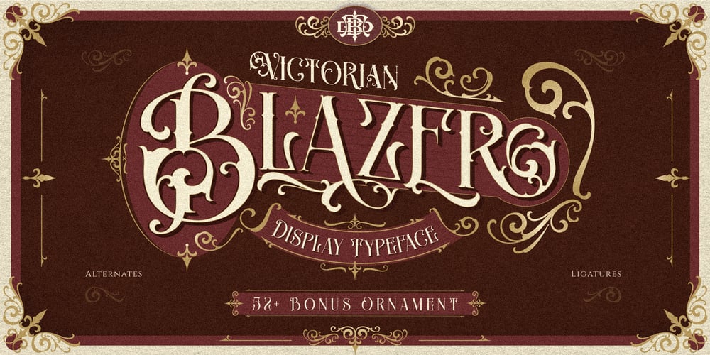 BTD Blazer Typeface font