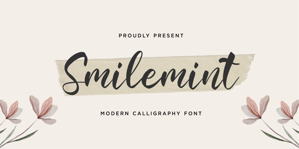 Smilemint font