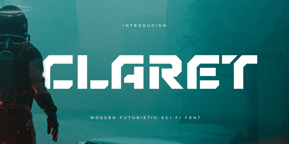 Claret font