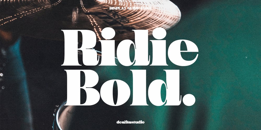 Ridie font