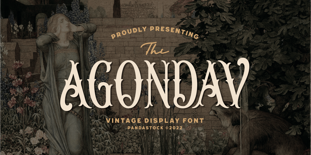 Agondav font