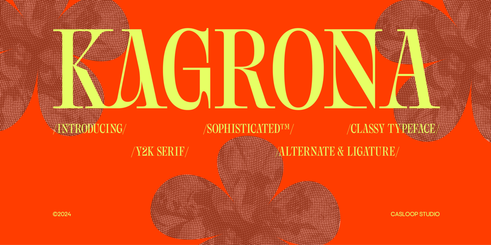 Kagrona font