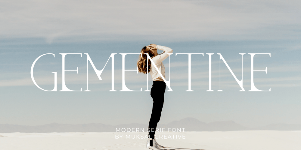 Gementine font
