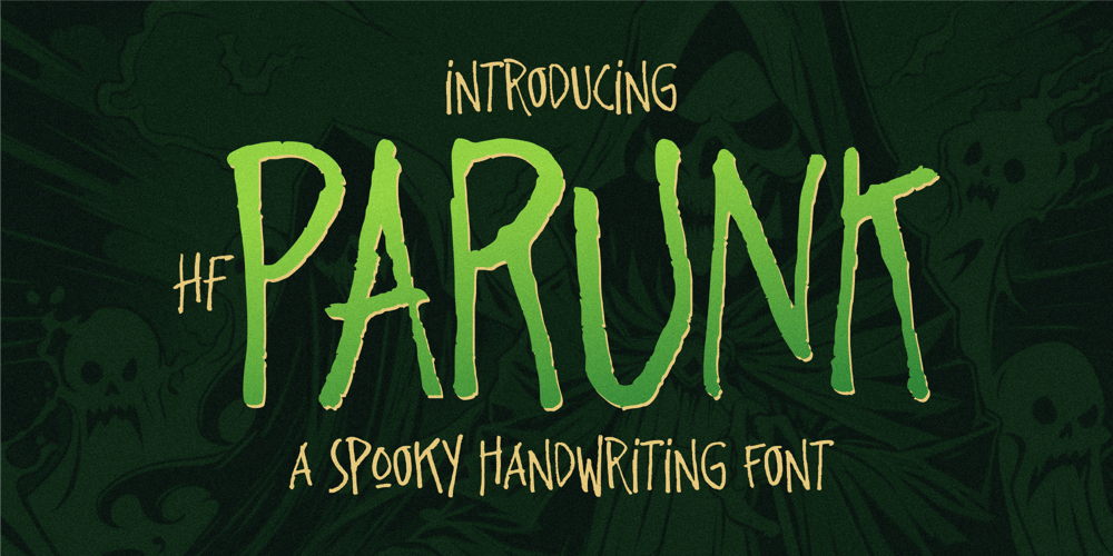 HF Parunk font