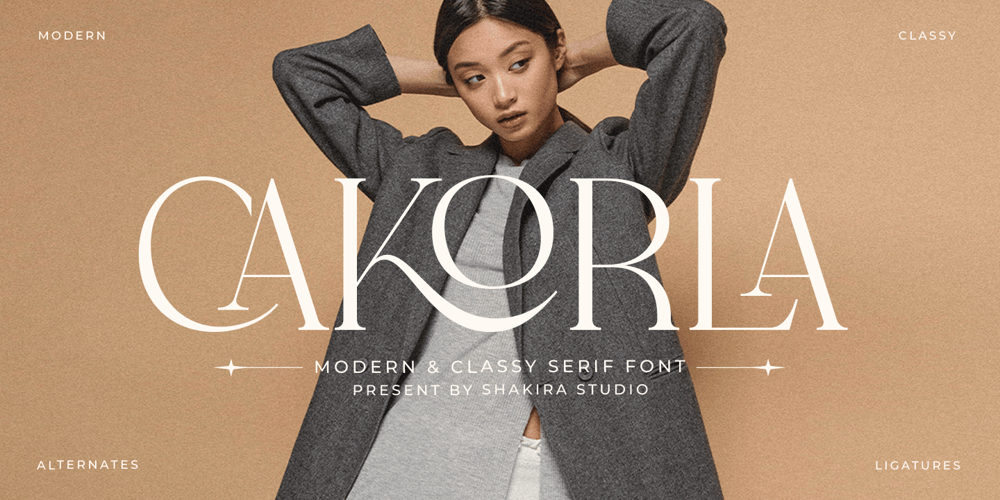 Cakorla font