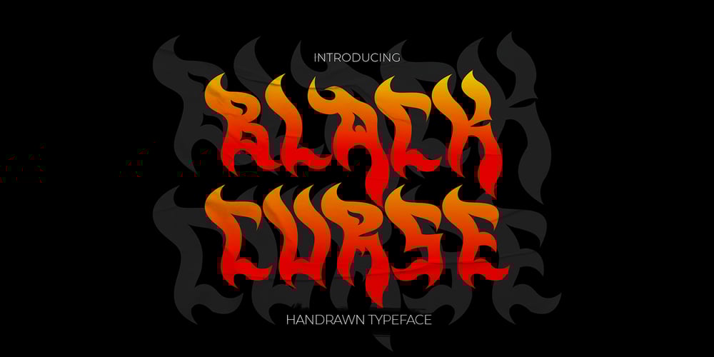 Black Curse font