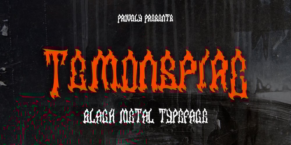 Temonspire font