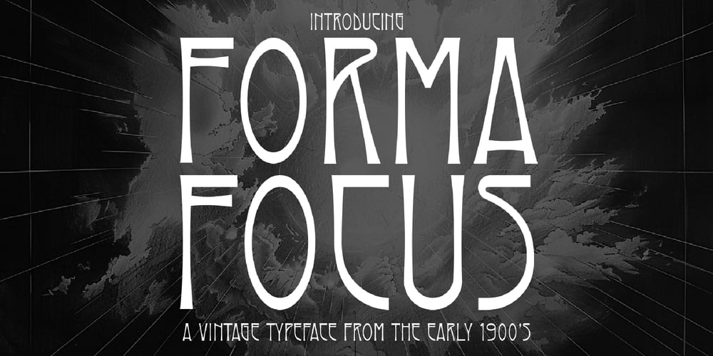 Forma Focus font