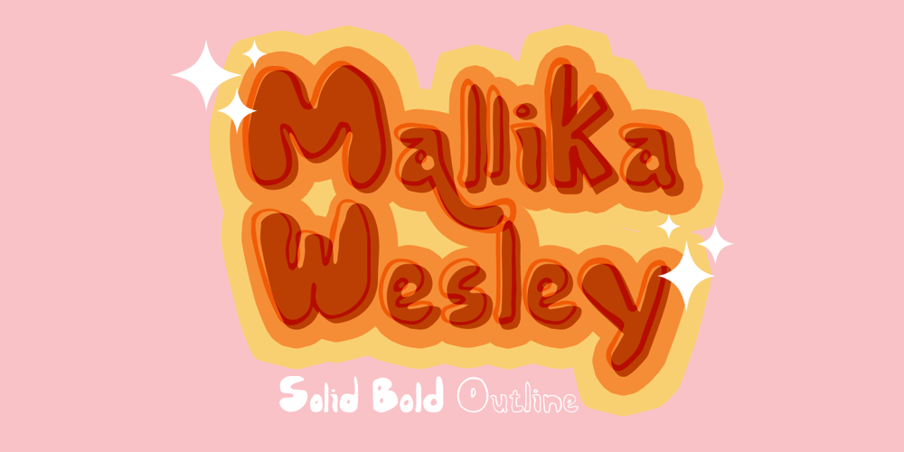 Mallika Wesley font