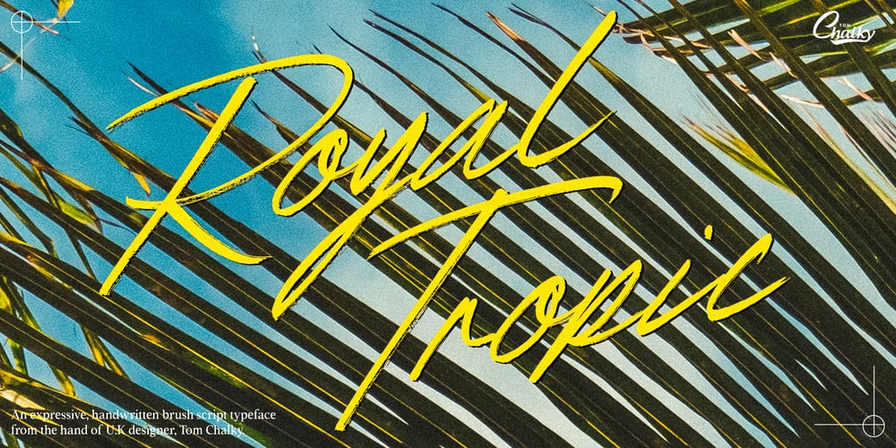 Royal Tropic font