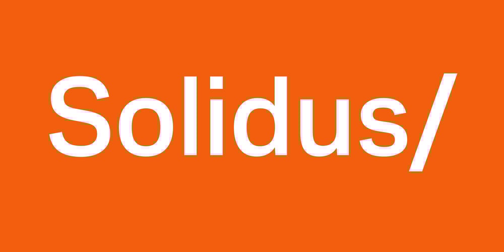 Solidus Open font