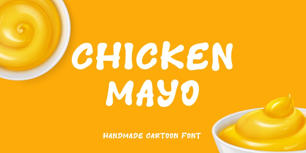 Chicken Mayo font