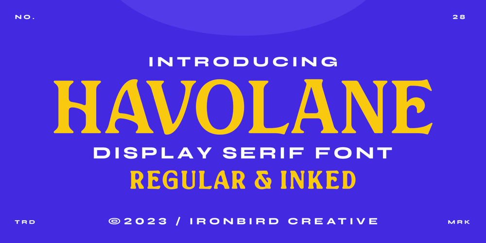 IC Havolane font