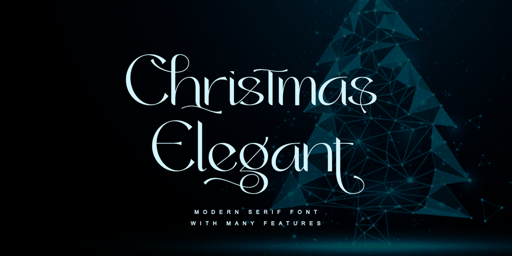 Christmas Elegant font
