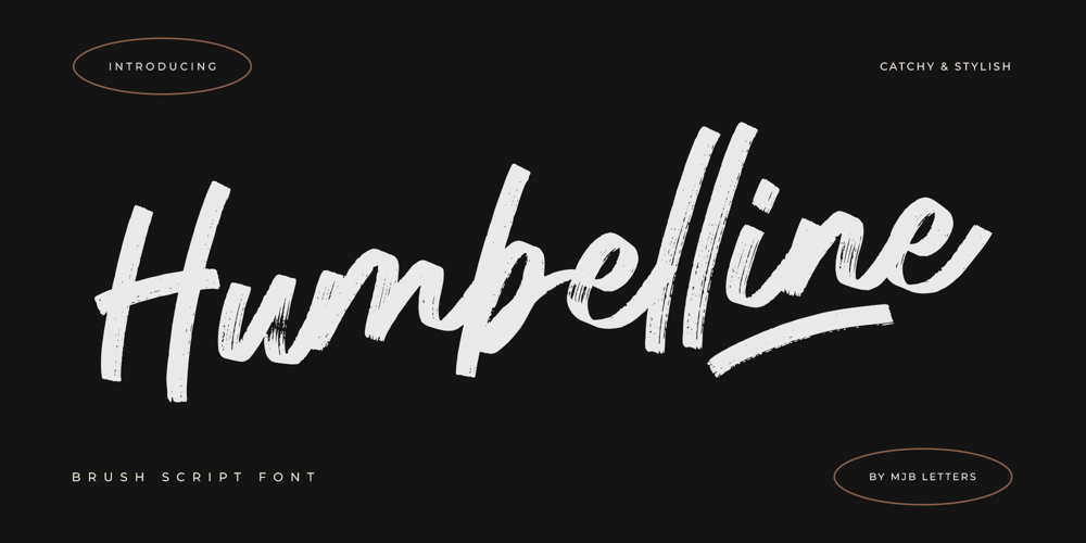 Humbelline font