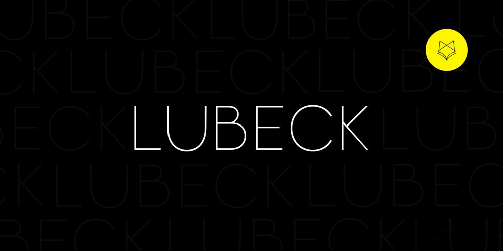 Lubeck font