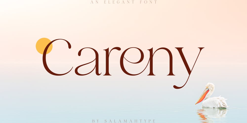 Careny font
