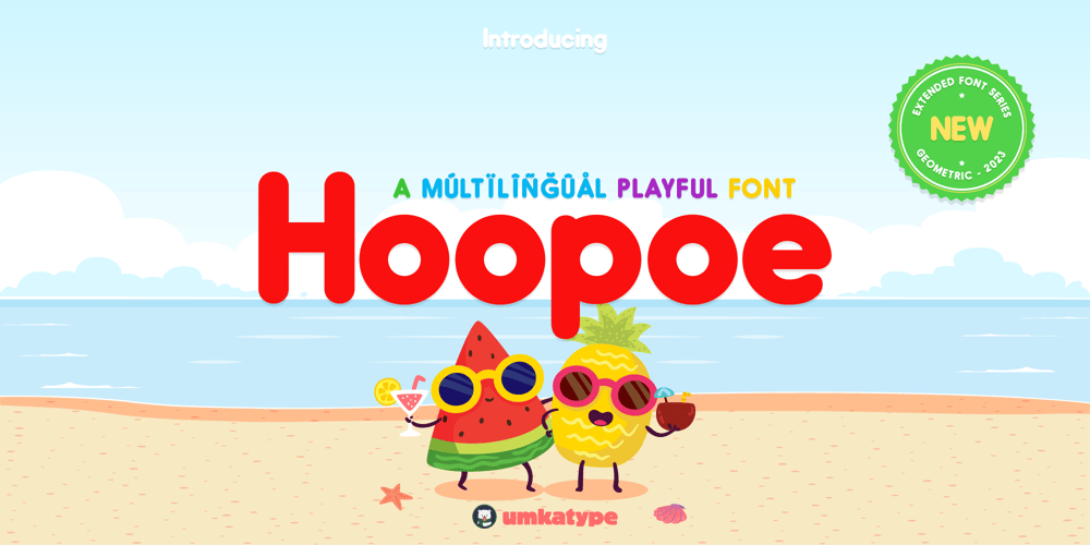 Hoopoe font