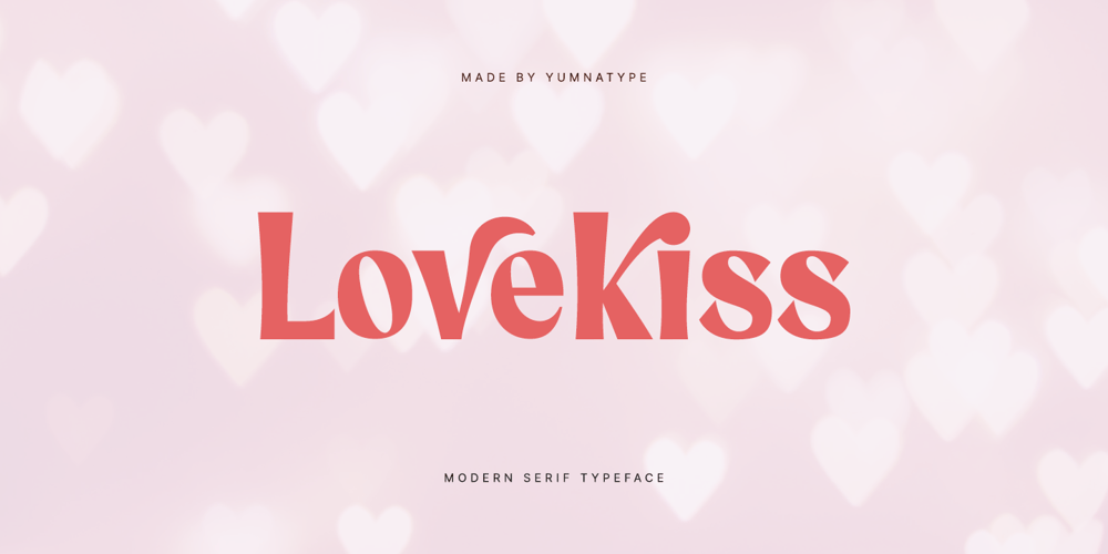 Lovekiss font