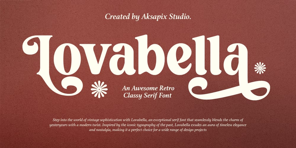 Lovabella font