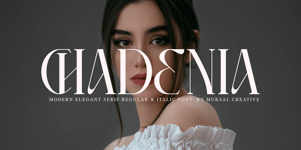 Chadenia font
