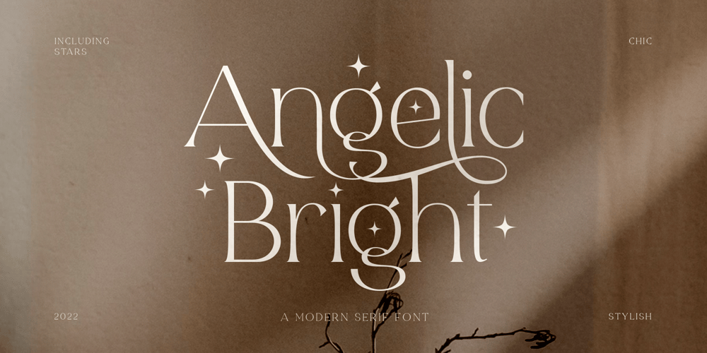 Angelic Bright font