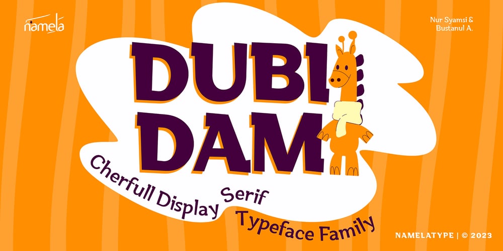 Dubidam font