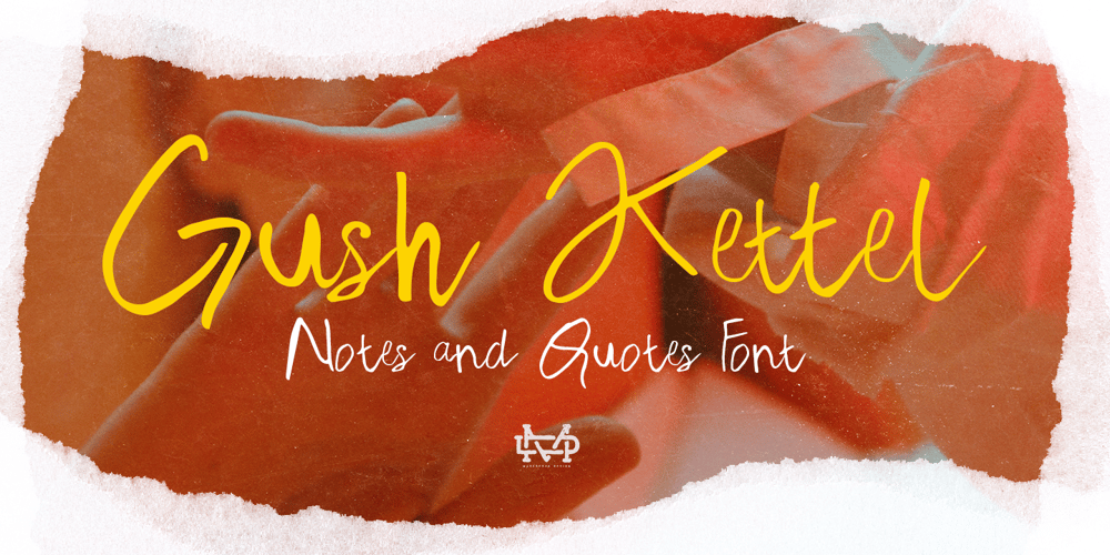 Gush Kettel AT font