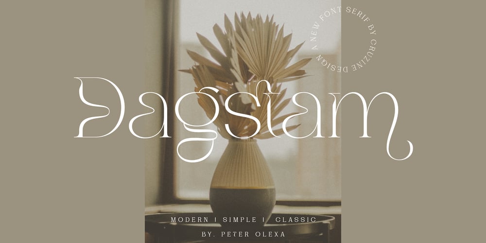 Dagstam font