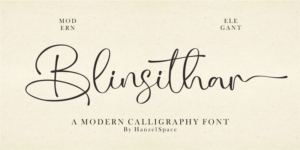Blinsithar font