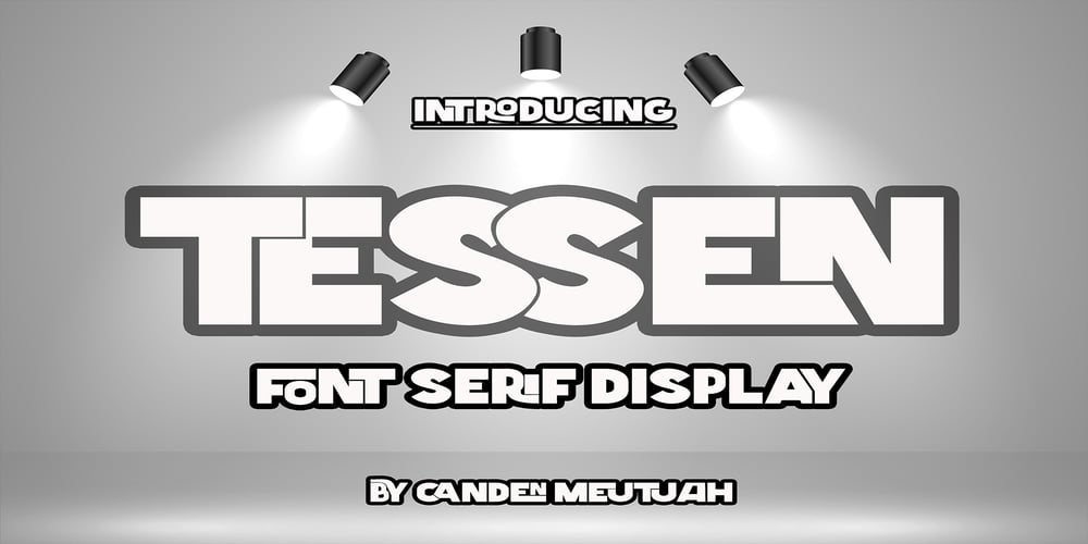 Tessen font
