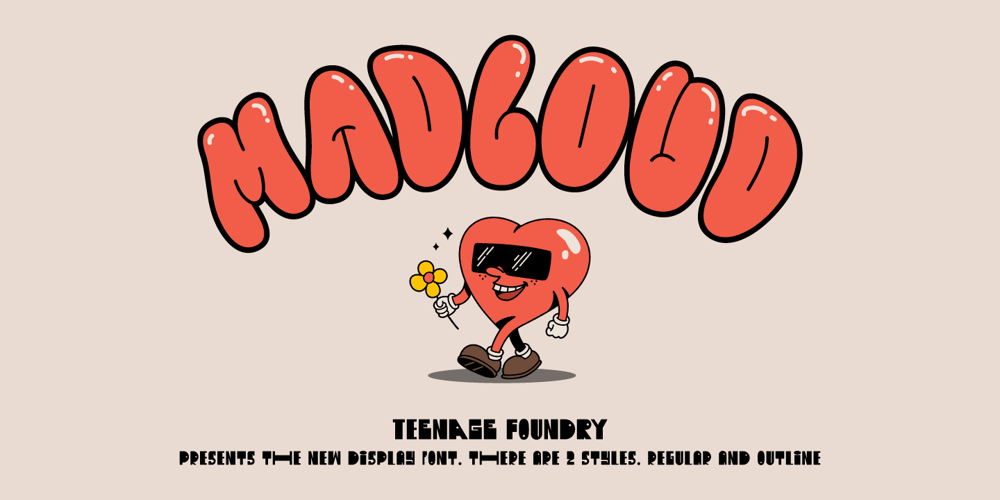 TF Madloud font