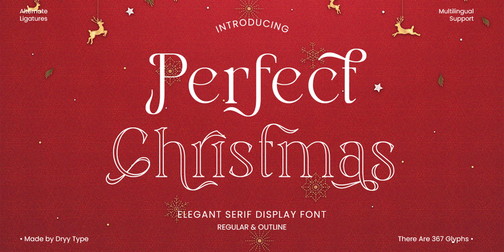 Perfect Christmas font