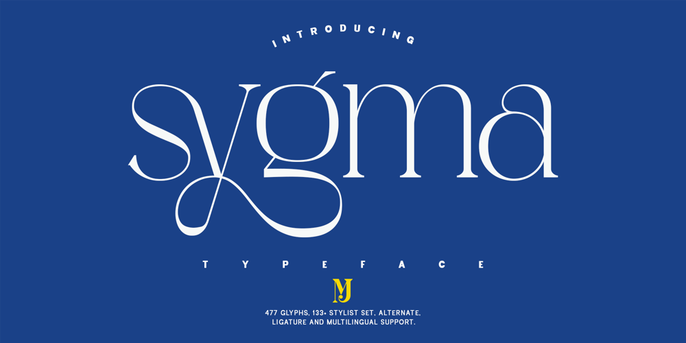 Sygma font