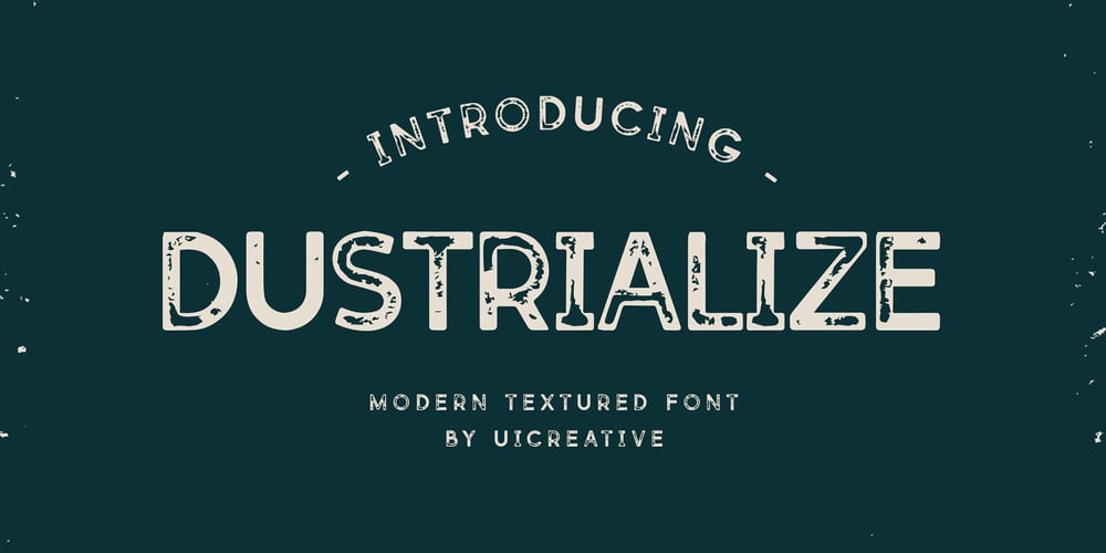 Dustrialize font