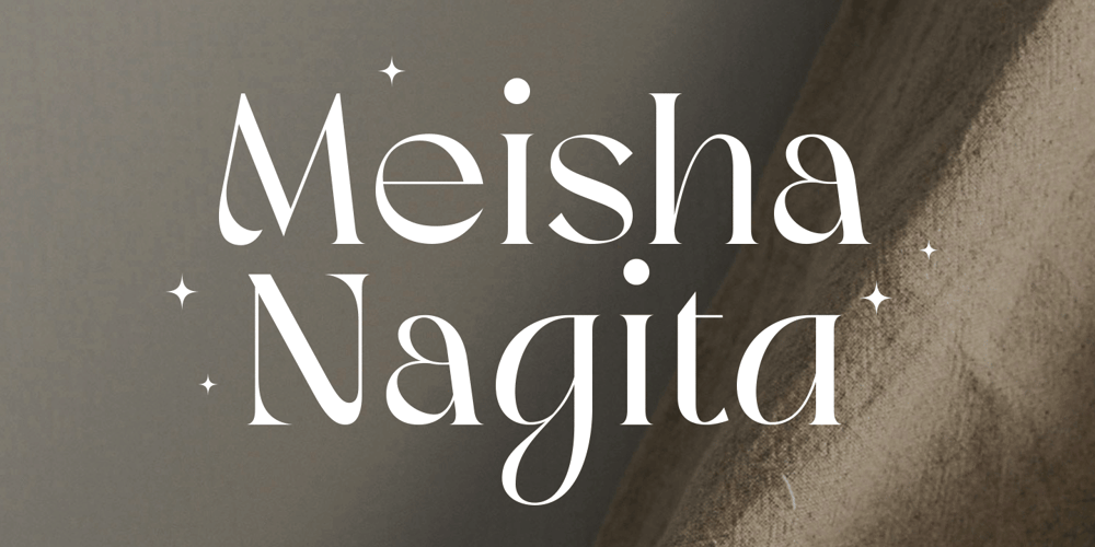 Meisha Nagita font